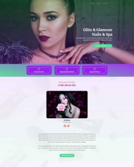 Bajan Websites Glitz & Glamour Demo Website