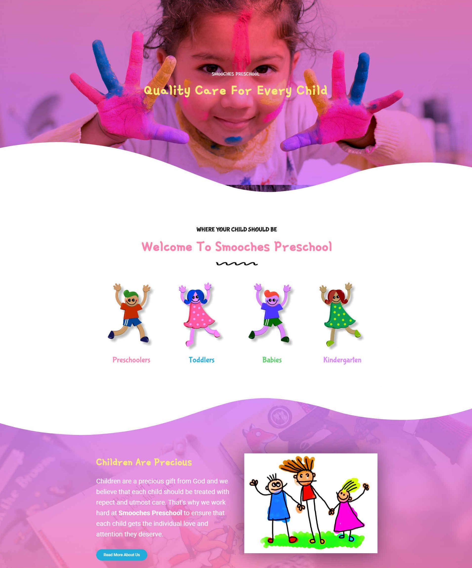 Preschool Website